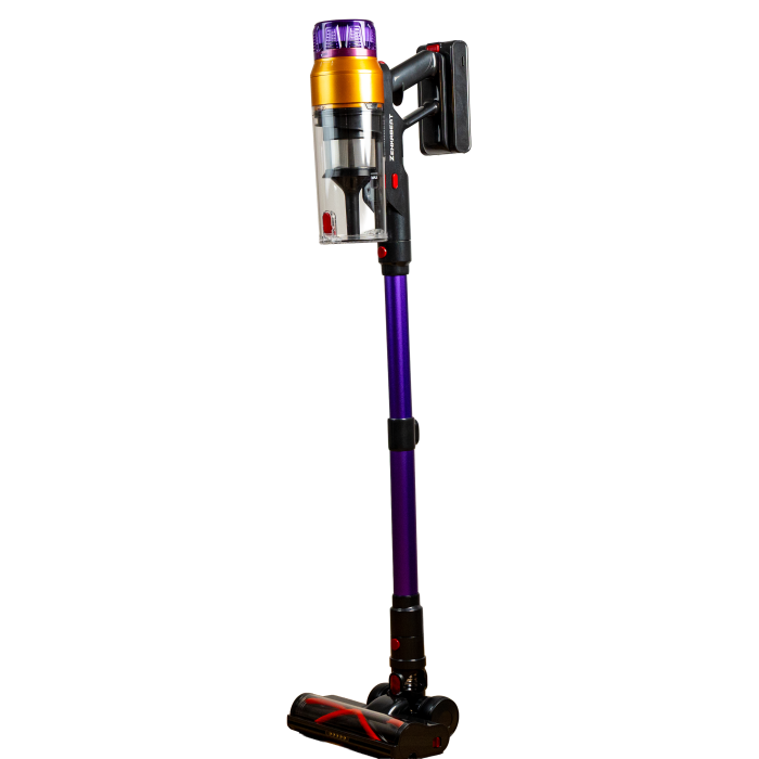 Aspirator vertical fara fir Zenkabeat XC400, 2in1: 400W Brushless, Baterie 17600 Mah, acumulator Li 29.6V, autonomie pana la 50 min, aspirator vertical sau de mana, Tub extensibil, Perie Led, rezervor [2]