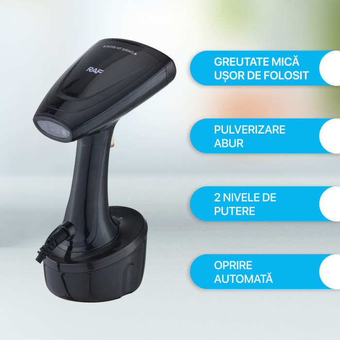 Resigilat Aparat de calcat vertical portabil cu abur Zenkabeat V2-Pro Ironing, putere 1600W, rezervor 300ml, Functie Anti Calcar [7]