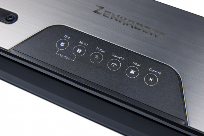 Resigilat Aparat de vidat si sigilat Zenkabeat EasyVac ZVS26 Pro, 5 functii vidare umed/uscata/soft, Panou comanda Touch, 30 cm bara de lipire, 130W, Cutter Incorporat, Rola/ Pungi incluse, Furtun vid [5]