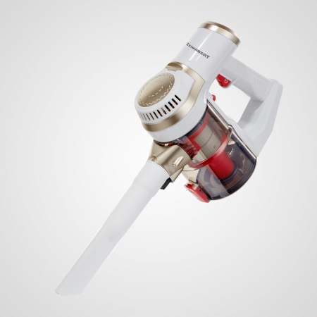 Aspirator vertical fara fir 2in1 Zenkabeat X-89 V2 Max, filtru true-hepa, perie animale, 22.2V, 220W, functie Turbo, autonomie pana la 45min, Tehnologie Wide-Clean, zgomot redus, Alb [3]