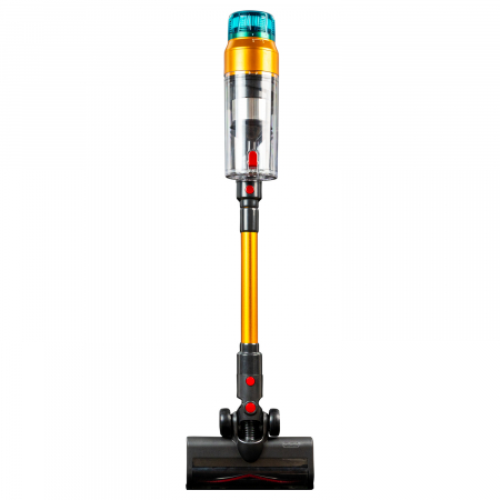 Aspirator vertical fara fir Zenkabeat XC400, 2in1: aspirator vertical sau de mana, Tub extensibil, acumulator Li 29.6V, 400W Brushless, autonomie pana la 60 min, Baterie 17600 Mah, Perie Led, rezervor [1]