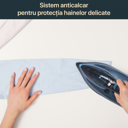 Resigilat Fier de calcat Zenkabeat ST-03 Ultra, 3000W, Rezervor 350ml, Functie auto curatare, Auto oprire, Talpa Ceramica Auto-Clean, Sistem Anticalcar, debit de abur continuu de 55g/min si jet de abu [4]