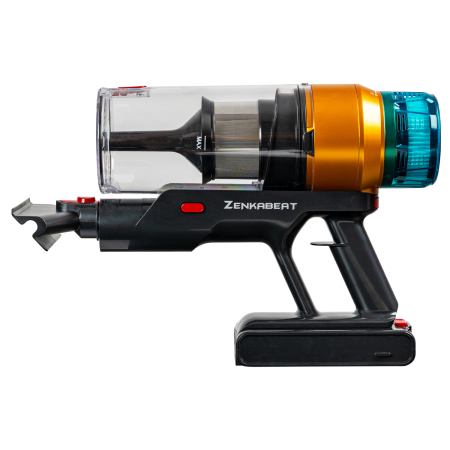 Resigilat Aspirator vertical fara fir Zenkabeat XC400, 2in1: aspirator vertical sau de mana, Tub extensibil, acumulator Li 29.6V, 400W Brushless, autonomie pana la 60 min, Baterie 17600 Mah, Perie Led [8]