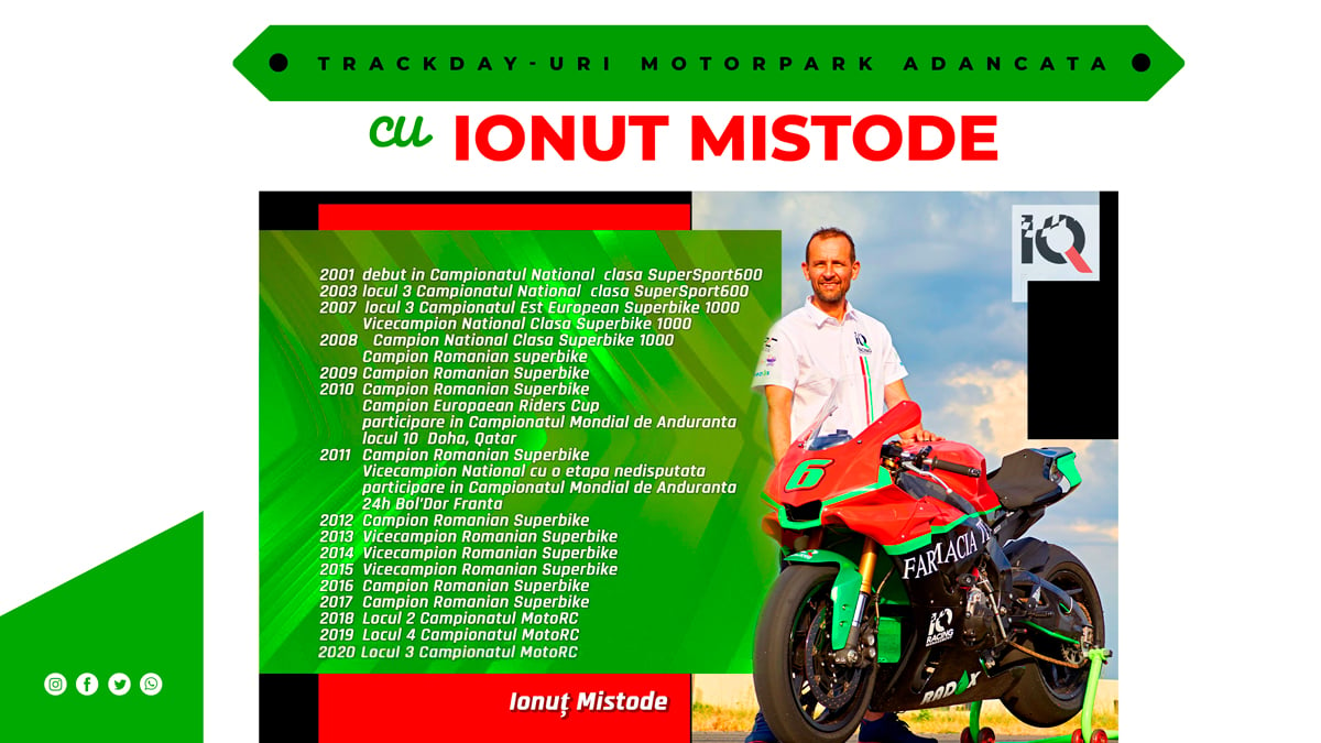 TrackDay-uri Motorpark Adancata - Cu Ionut Mistode