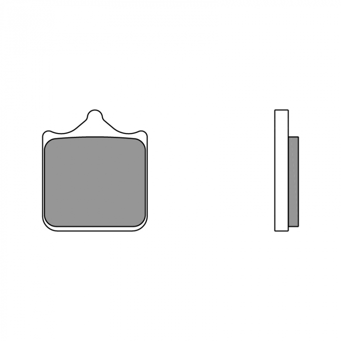 Placute de frana din metal sinterizat 07BB33SA [2]
