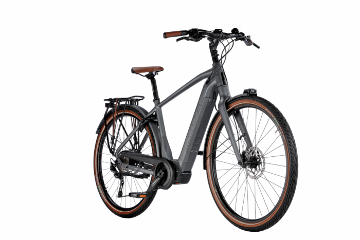 Bicicleta electrica CROSS Nova Gent Touring, 28", 520 mm, Gri [2]