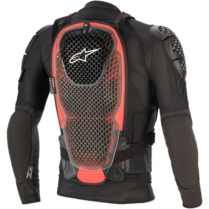 Armura moto Alpinestars Bionic Tech V2, Negru-Rosu, L [2]
