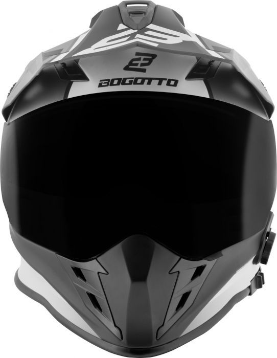 Casca Bogotto H331 BT Tour EVO Bluetooth Enduro Gri Mat [8]