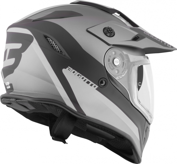 Casca Bogotto H331 BT Tour EVO Bluetooth Enduro Gri Mat [3]