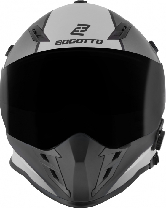 Casca Bogotto H331 BT Tour EVO Bluetooth Enduro Gri Mat [10]