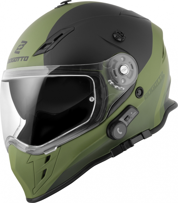 Casca Bogotto H331 BT Tour EVO Bluetooth Enduro Verde Mat [5]