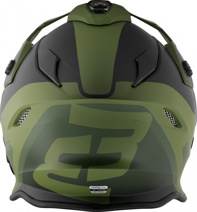 Casca Bogotto H331 BT Tour EVO Bluetooth Enduro Verde Mat [7]