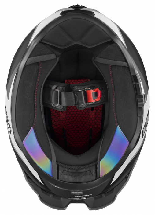 Casca Moto Hawk EVO-X, Negru/Gri/Alb, Mat [4]