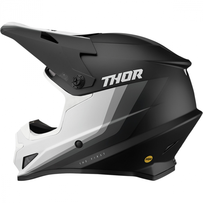 Casca THOR Sector Runner Mips, Negru-Alb, L [2]