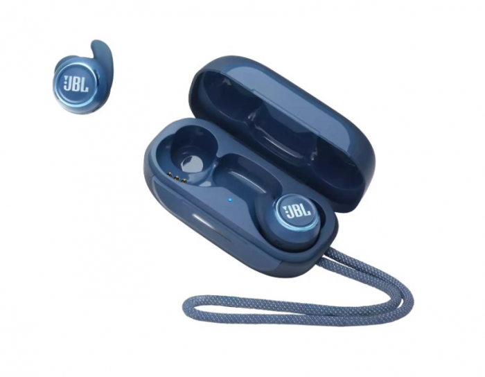 Casti audio sport In-ear JBL Reflect Mini NC, Active Noise Cancelling, Smart Ambient, IPX7, Blue [4]