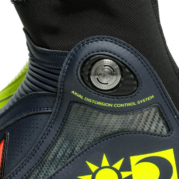 Cizme Dainese Axial D1 Replica Valentino Rossi, Negru-galben [11]