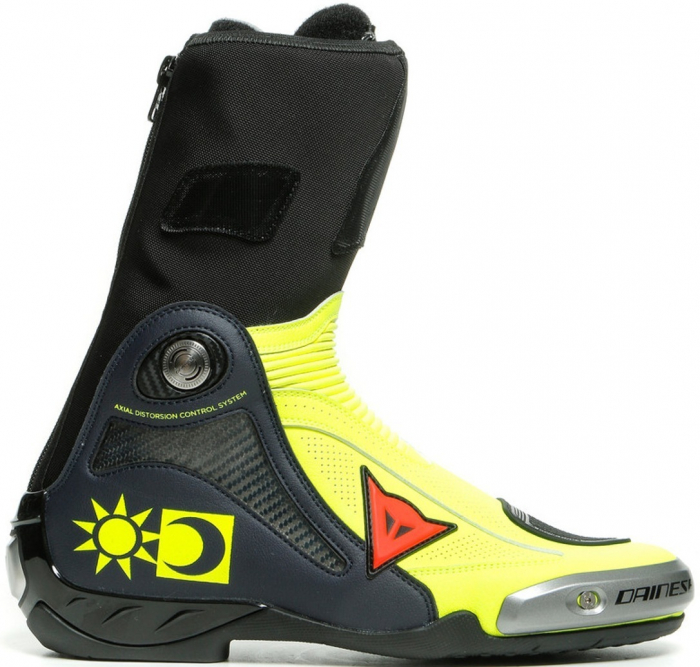 Cizme Dainese Axial D1 Replica Valentino Rossi, Negru-galben [5]