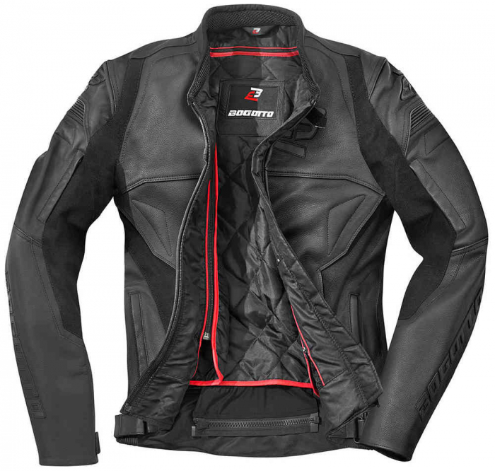 Geaca de Piele Bogotto Black-X [4]