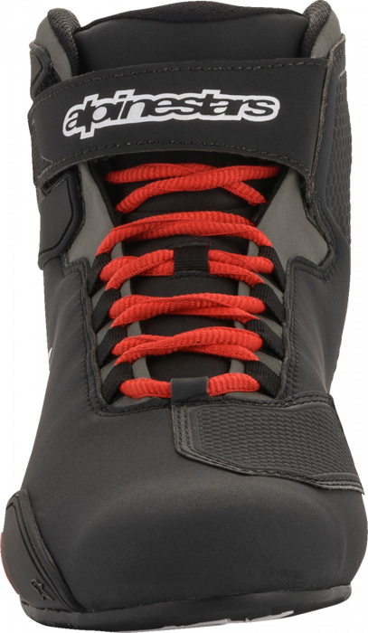 Ghete moto Alpinestars Sektor, Negru-Alb-Rosu [3]