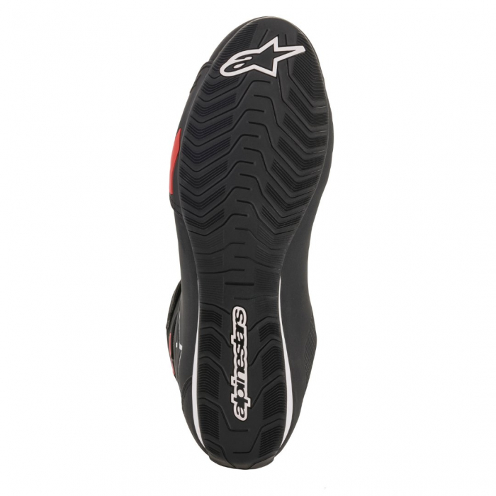 Ghete moto Alpinestars Sektor, Negru-Rosu [3]