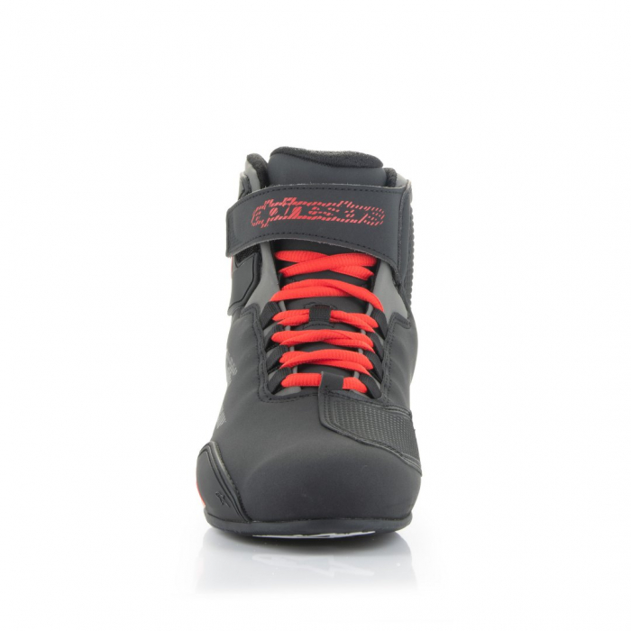 Ghete moto Alpinestars Sektor, Negru-Rosu [4]