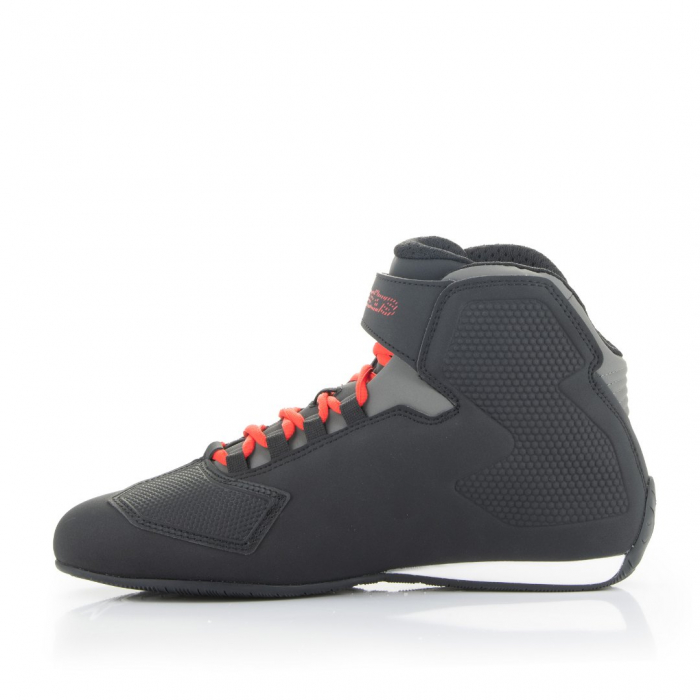 Ghete moto Alpinestars Sektor, Negru-Rosu [6]