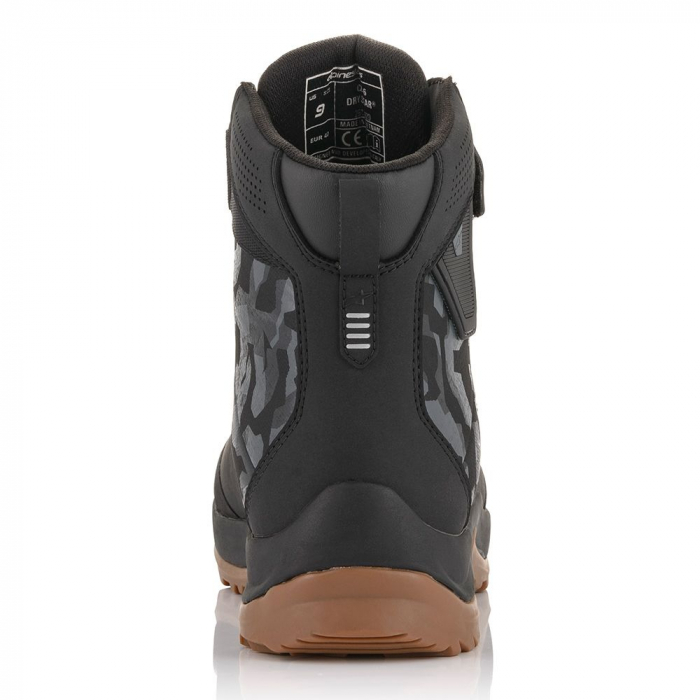 Ghete moto impermeabile Alpinestars CR-6 Drystar, Negru-Gri-Camo 40,5 [5]