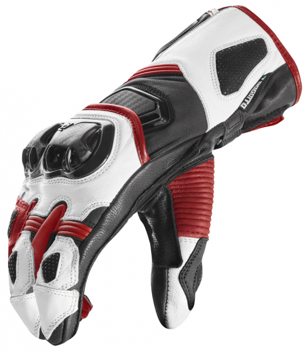 Manusi Moto Bogotto Veloce Negru/Rosu/Alb [2]