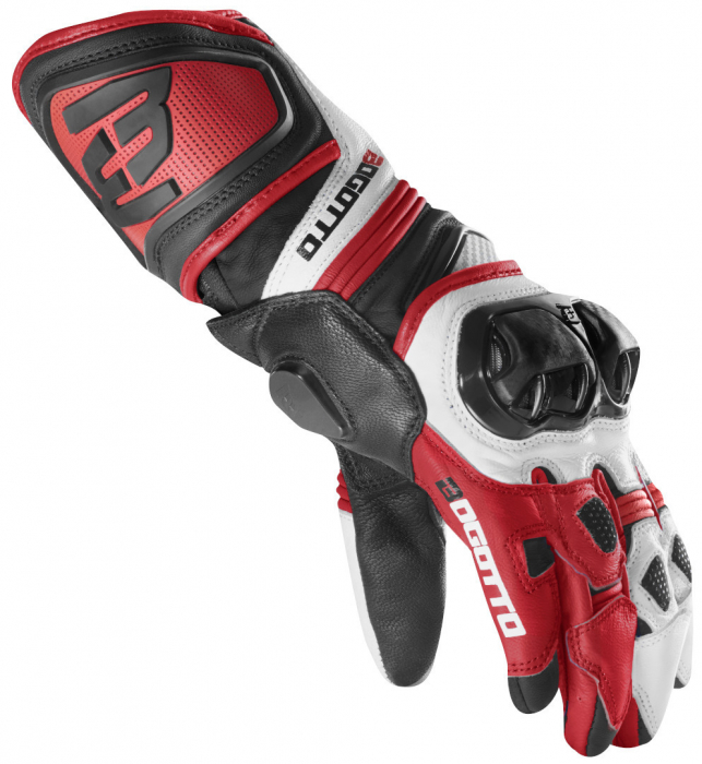 Manusi Moto Bogotto Veloce Negru/Rosu/Alb [4]