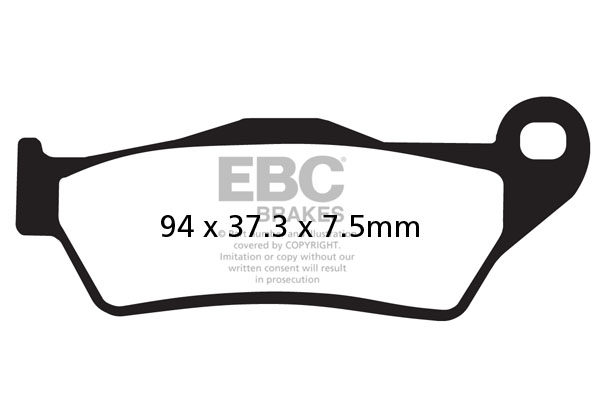 Placute frana moto Fata FA181TT EBC Off-Road 230.FA181TT [1]