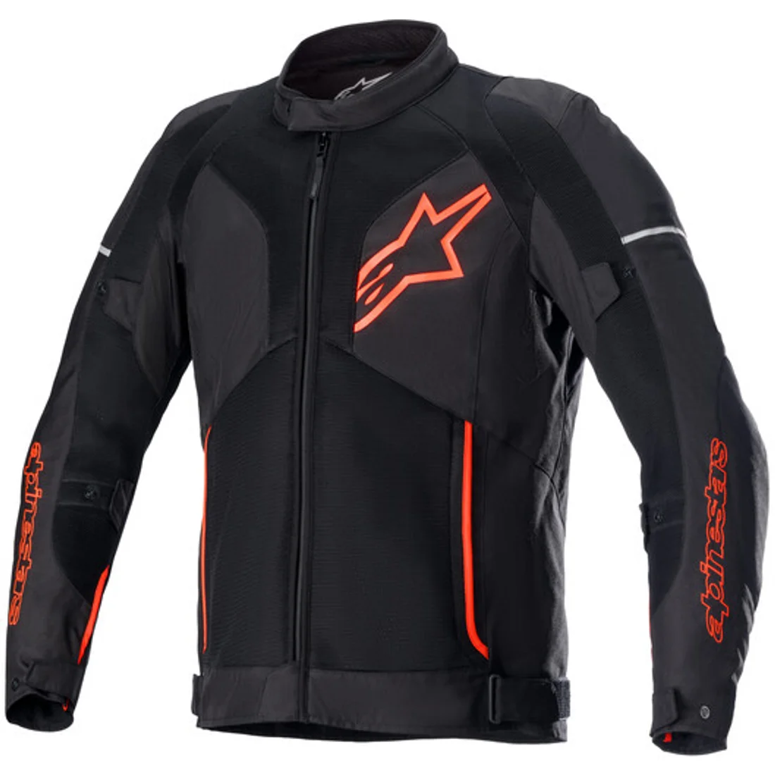 Echipamente Moto - Geaca Textil Viper V3 Air Negru-Rosu Fluo
