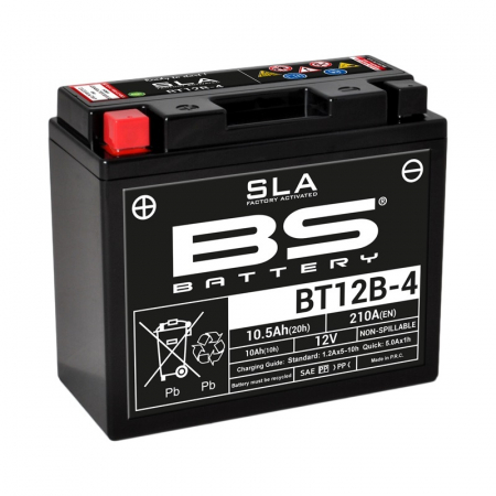 Piese Moto - Baterie Moto BS Battery SLA BT12B-4