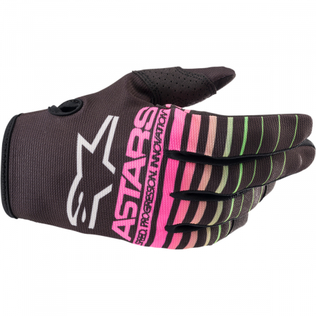 Manusi - Manusi moto Alpinestars Radar, Negru-Roz, S