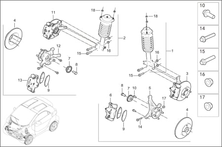 Autovehicule electrice si Piese de schimb - AMORTIZOR FATA DREAPTA XEV YOYO