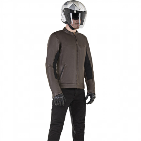 Geaca de piele Alpinestars Topanga, Maro [2]