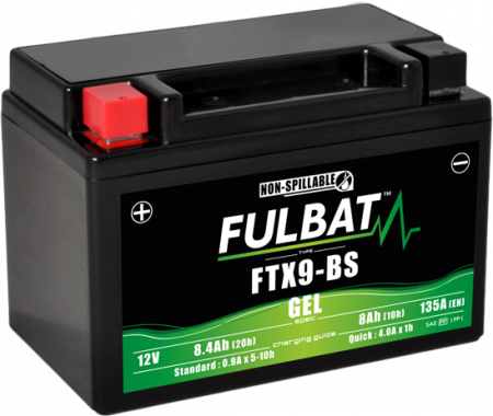Piese Moto - Baterie FULBAT cu gel FTX9-BS