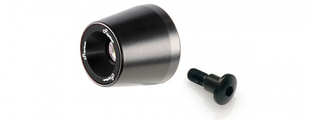 Accesorii - Capete de ghidon Ergal Negru Energica