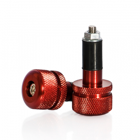 Accesorii - Capete de ghidon Rosu (d13-17mm) - STF-202-1024