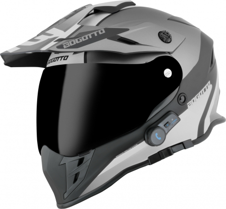 Casca Bogotto H331 BT Tour EVO Bluetooth Enduro Gri Mat [1]