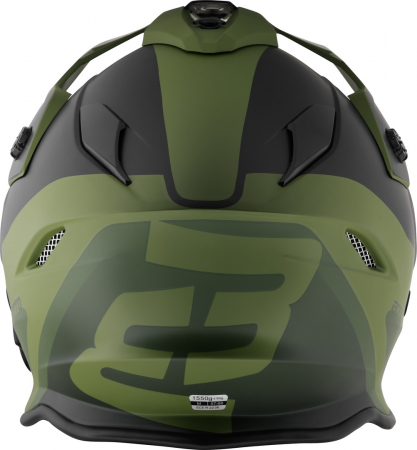 Casca Bogotto H331 BT Tour EVO Bluetooth Enduro Verde Mat [6]
