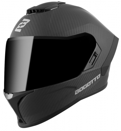 Casti - CASCA BOGOTTO PHANTOM CARBON 6K NEGRU MAT