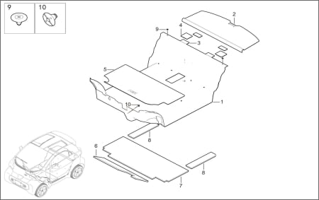 Autovehicule electrice si Piese de schimb - COVOR DE INTERIOR XEV YOYO