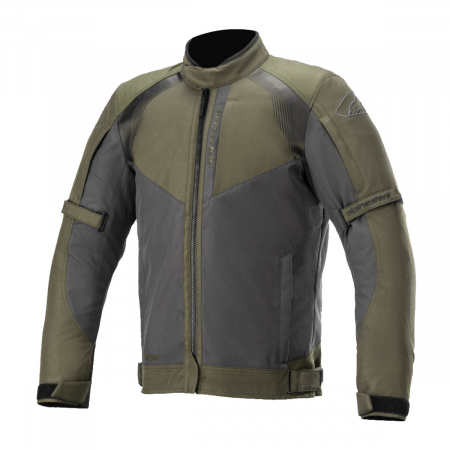 Geci - Jachete - Geaca Textil Impermeabila Alpinestars HEADLANDS Drystar, Verde-Negru M