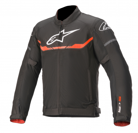 Echipamente Moto - Geaca textil de vara Alpinestars T-SPS Air, Negru-Galben, L