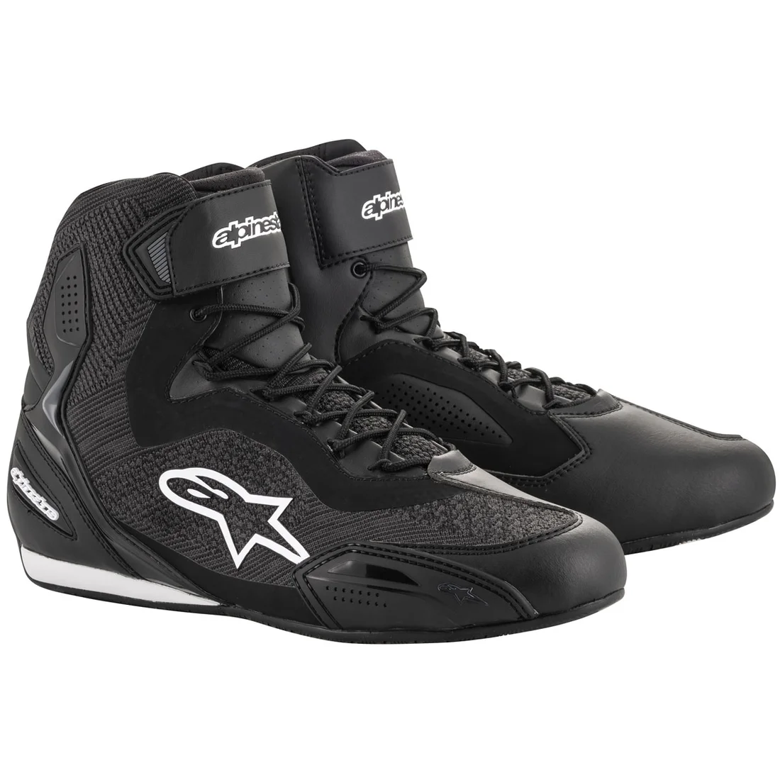 Ghete Moto Alpinestars Faster 3 Rideknit, Negru