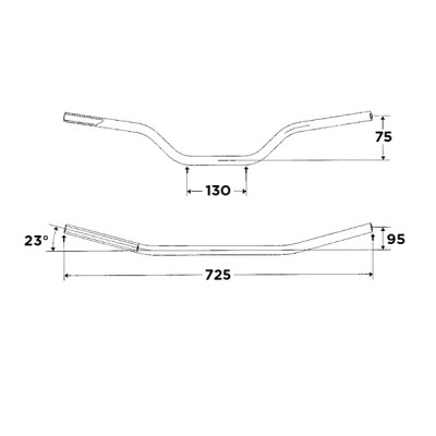 Piese Moto - Ghidon Alu-Street Low Argintiu WRP