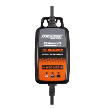 Piese Moto - Incarcator Baterii Optimate 1 Duo + Adaptor priza
