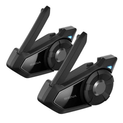 Sisteme de comunicatie - Sistem Comunicatie Intercom moto Sena 30K Dual Pack, Mesh 2,0, Bluetooth 4,1