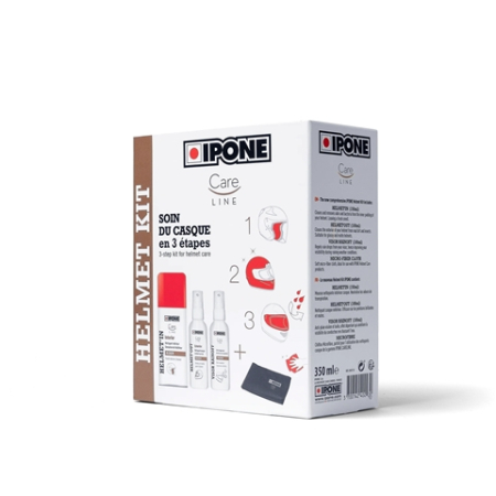 Casti - Kit curatare si intretinere casca moto IPONE HELMET KIT