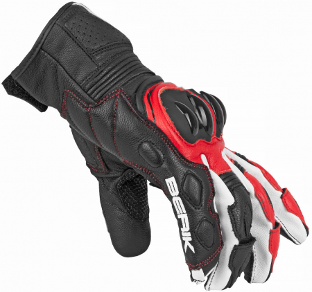 Manusi moto din piele Berik Sprint XS [2]